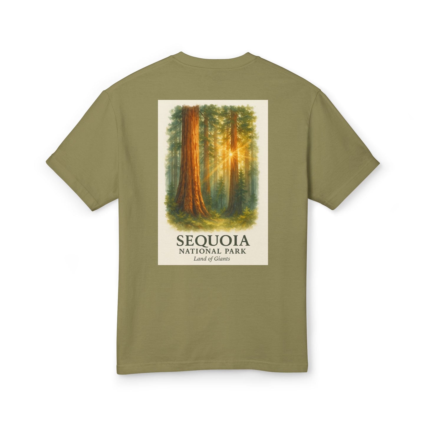 Sequoia National Park Watercolor T-Shirt