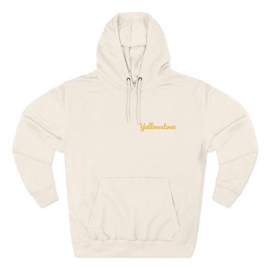 Yellowstone National Park Watercolor Hoodie