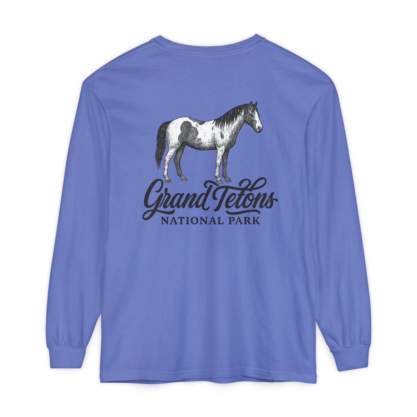 Grand Teton Park Shirt Long Sleeve Wild Horse Tee