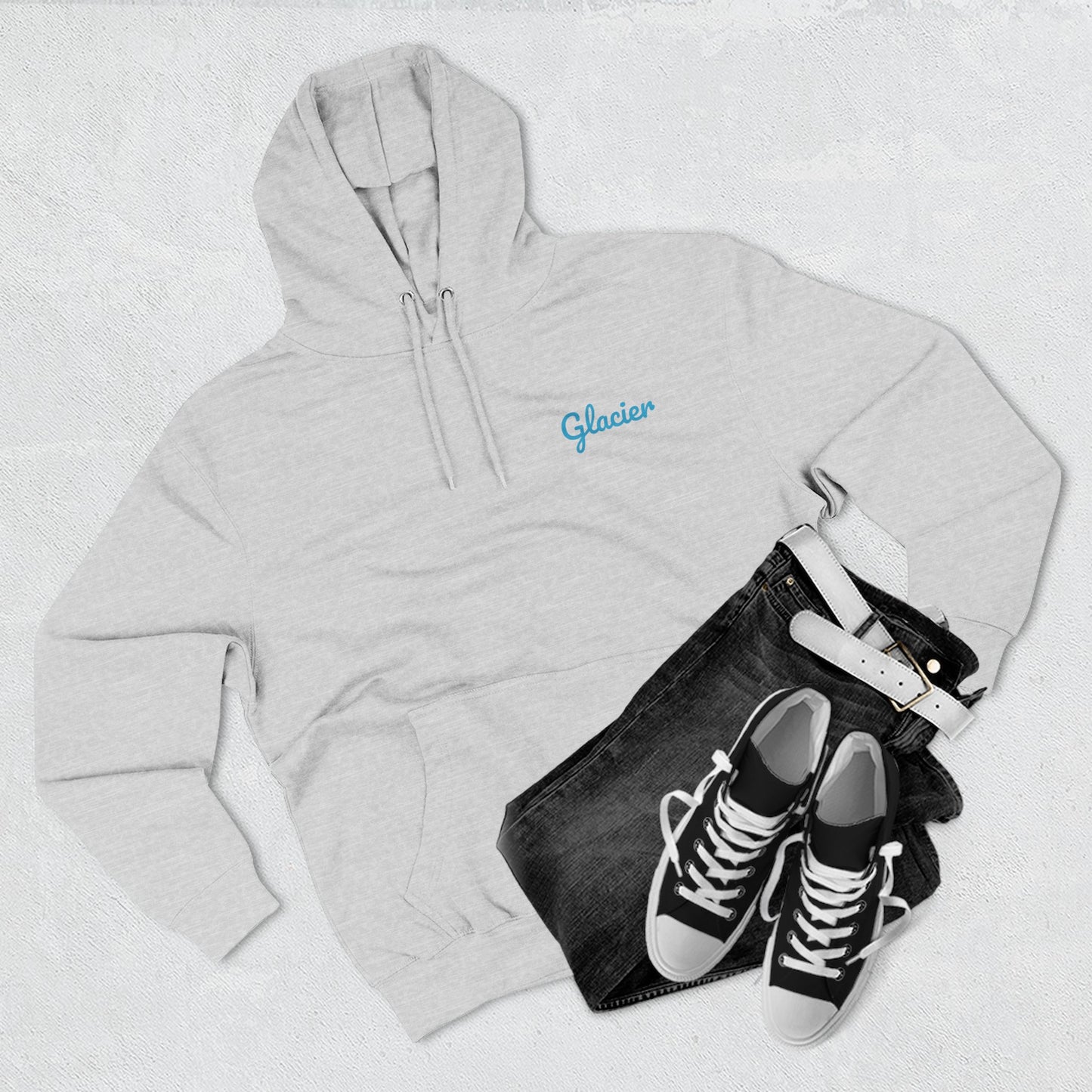 Glacier National Park Watercolor Hoodie