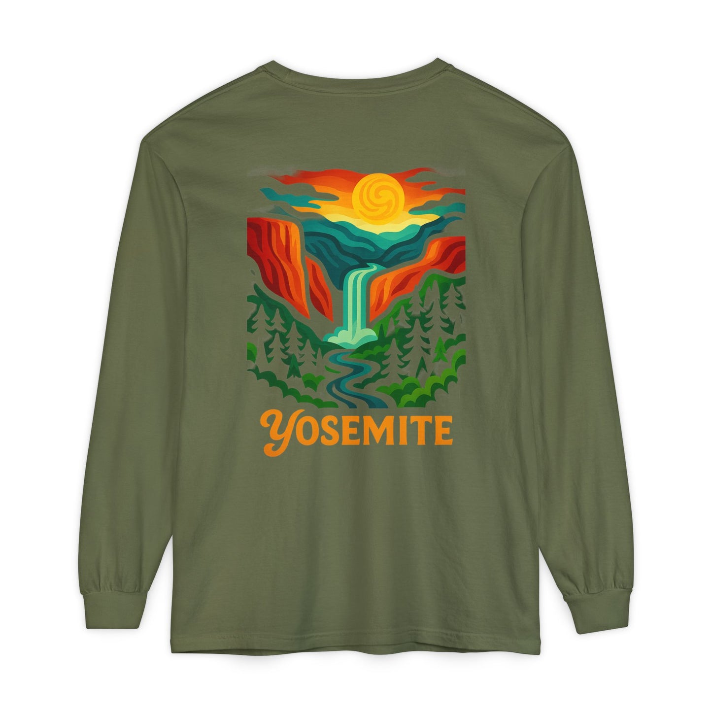 Yosemite National Park Long Sleeve Tee