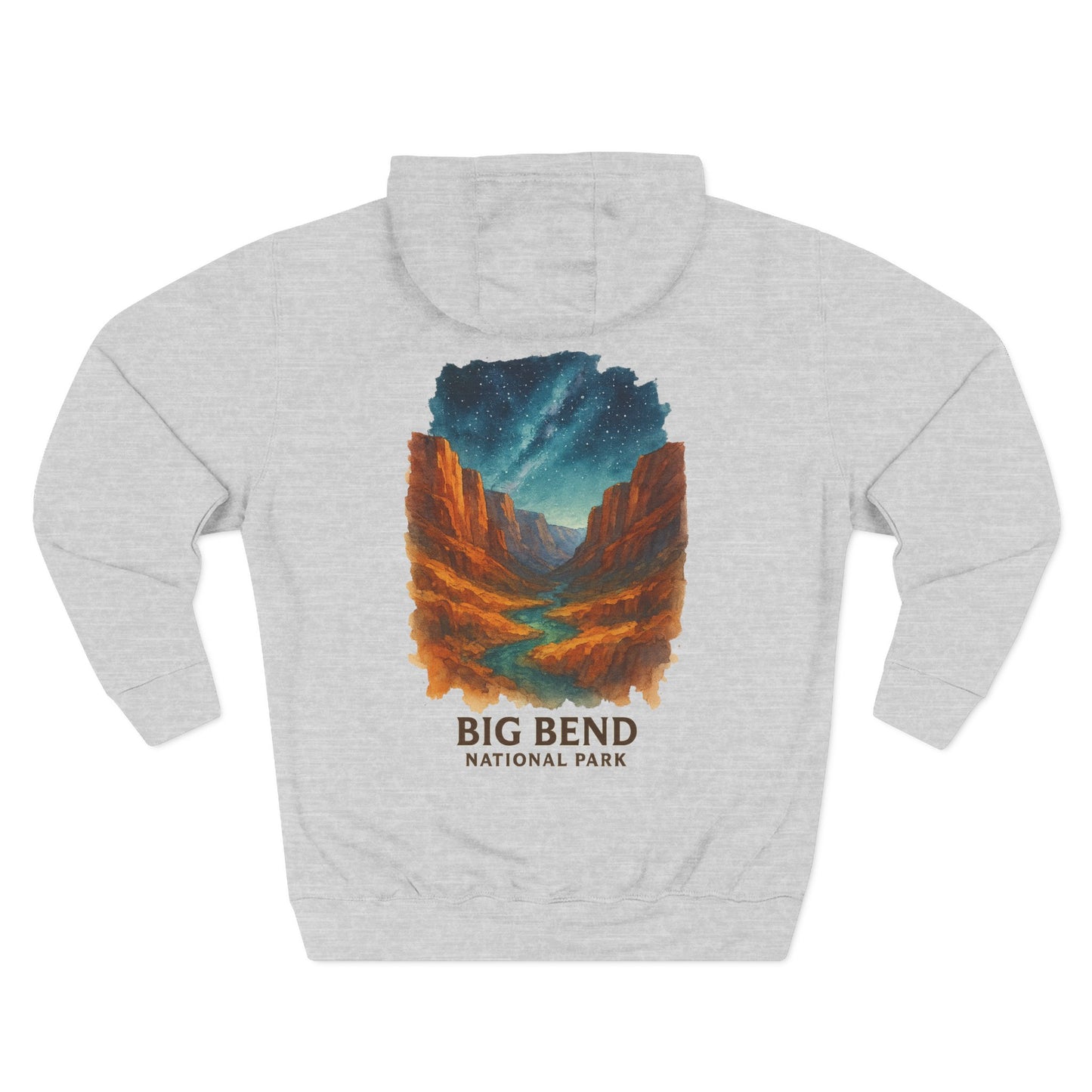 Big Bend National Park Watercolor Hoodie