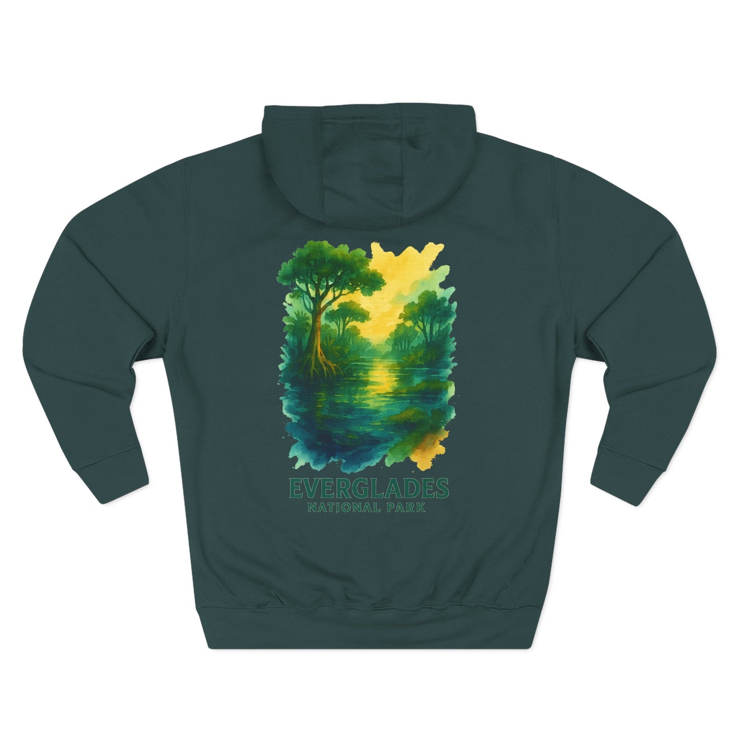 Everglades National Park Watercolor Hoodie