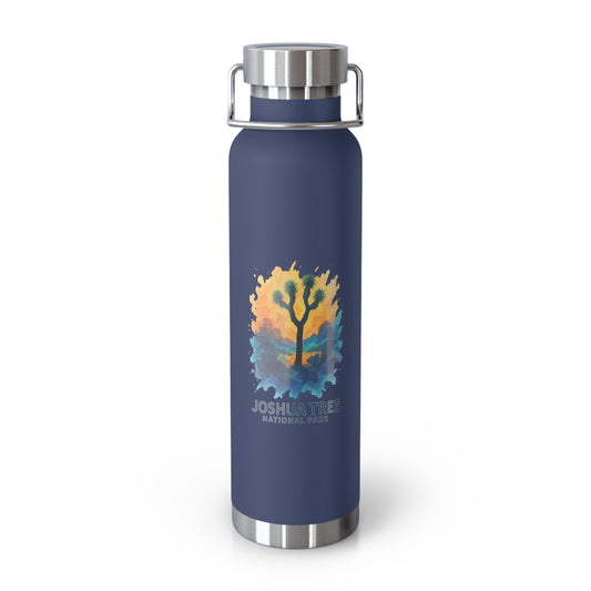 Joshua Tree National Park Insulated Water Bottle, 22oz | Eco-Friendly Gift for Hikers, Travelers, Outdoor Enthusiasts, Camping, Adventure