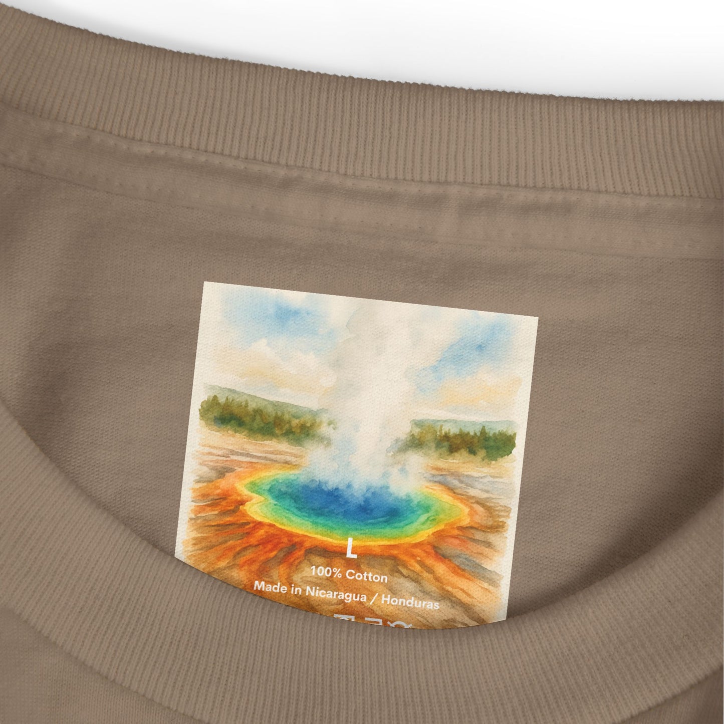 Yellowstone National Park Watercolor T-Shirt