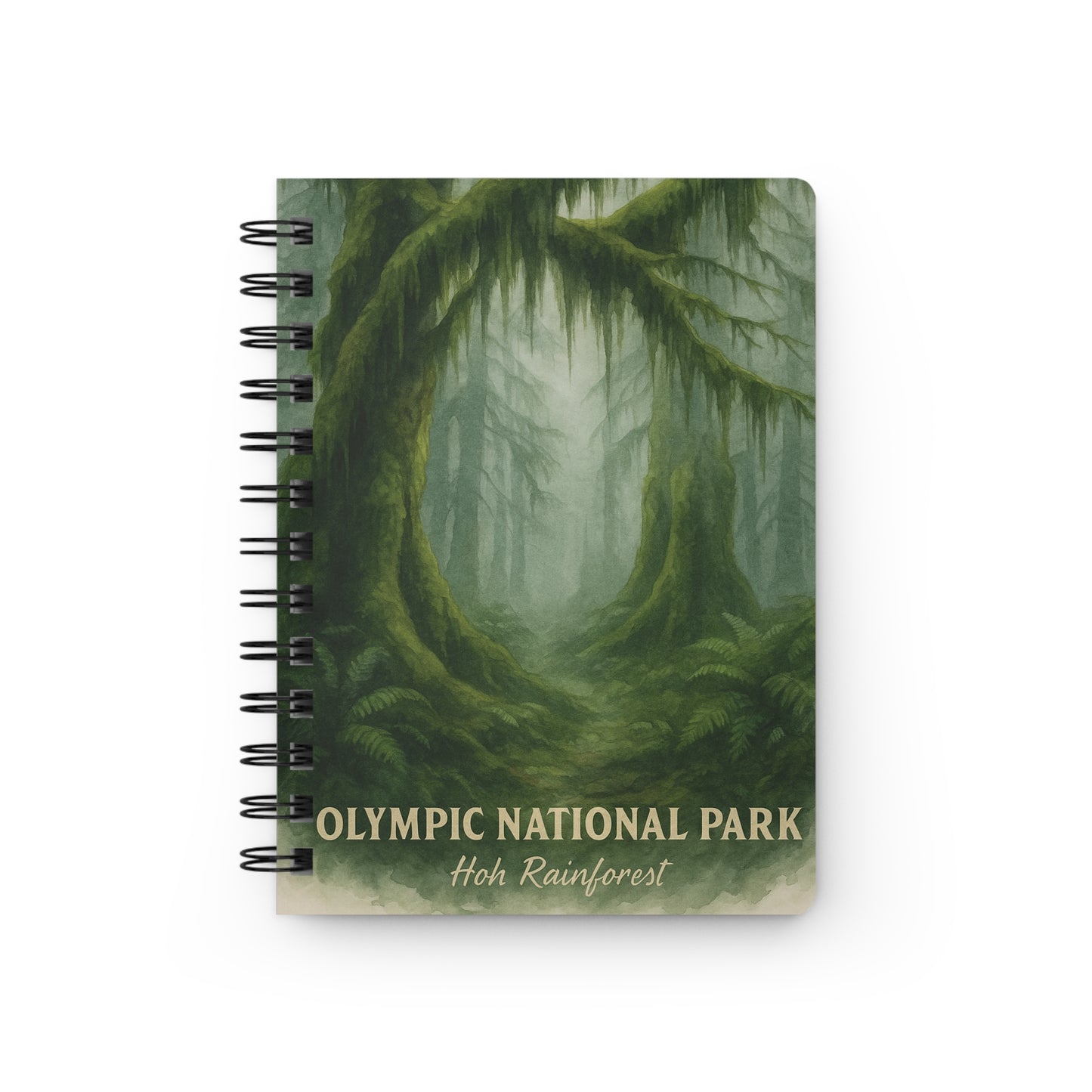 Olympic National Park Spiral Bound Journal | Painted Parks