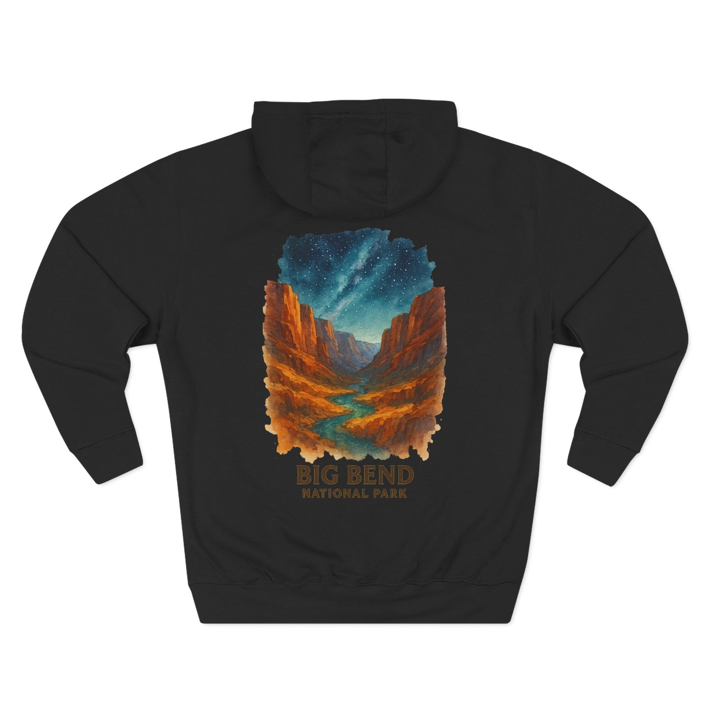Big Bend National Park Watercolor Hoodie