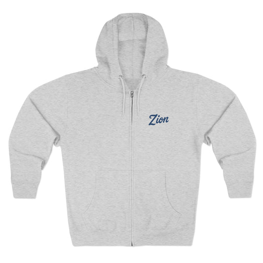 Zion National Park zip Hoodie