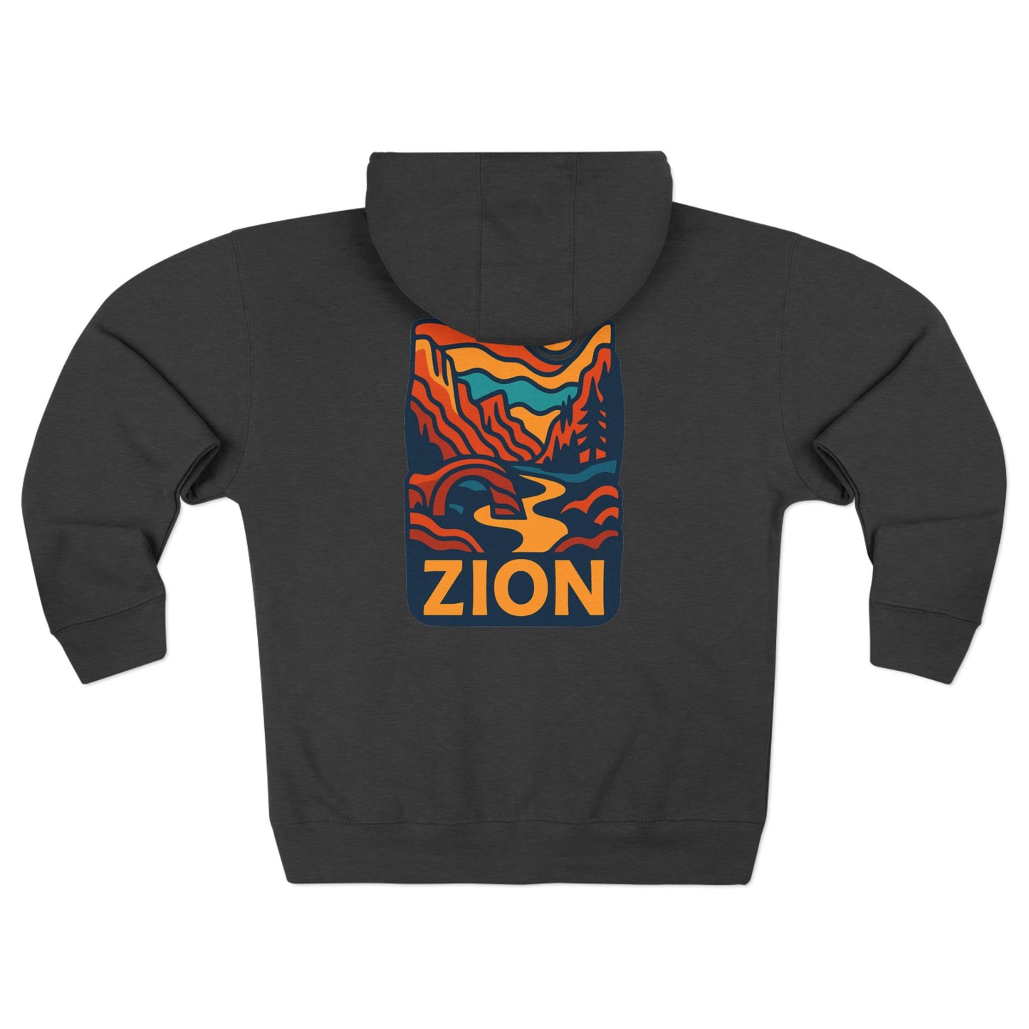Zion National Park zip Hoodie