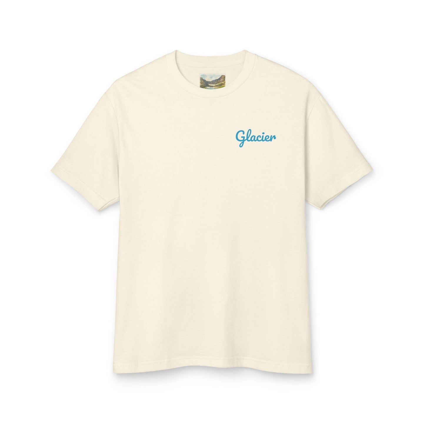 Glacier National Park Watercolor T-Shirt