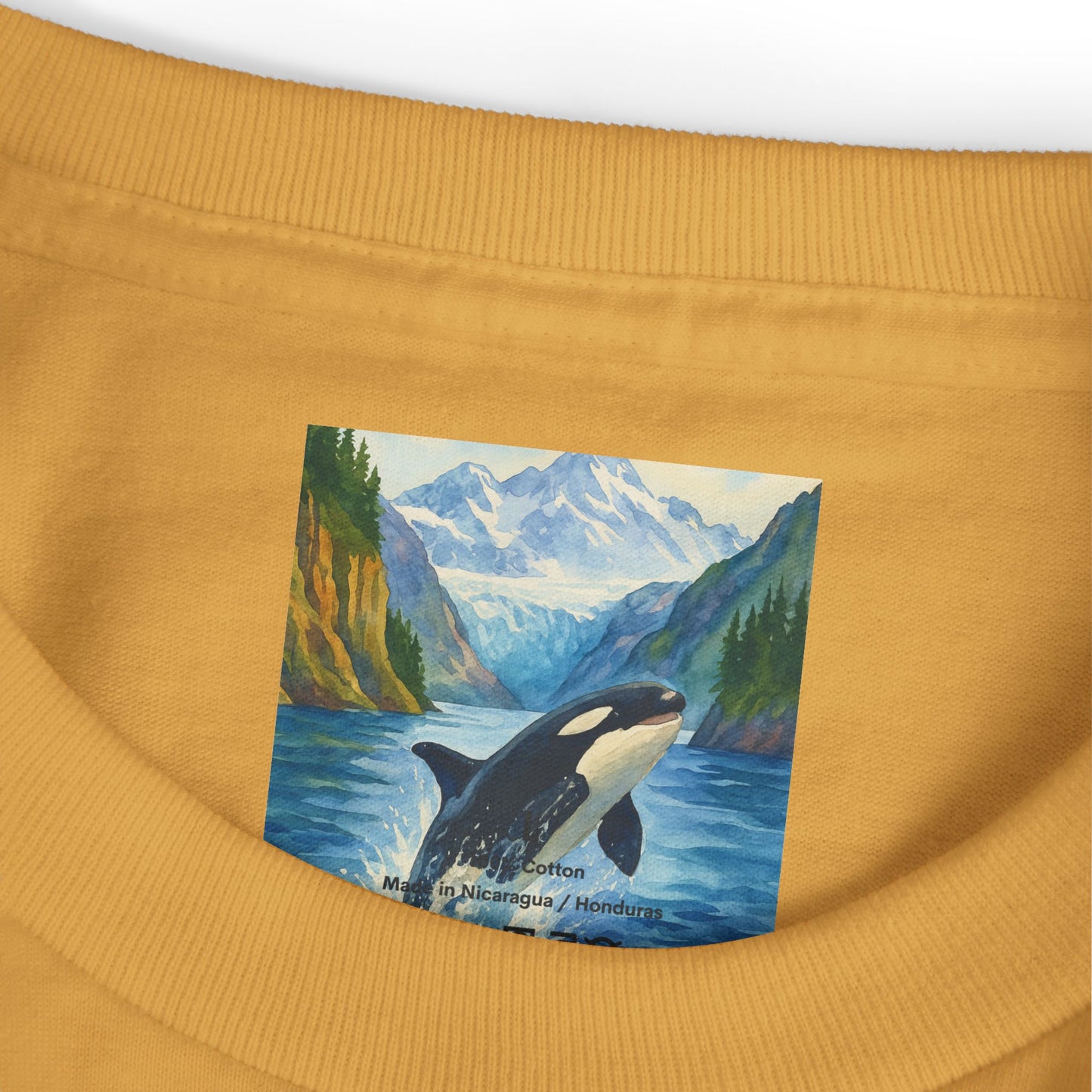 Kenai Fjords National Park Watercolor T-Shirt