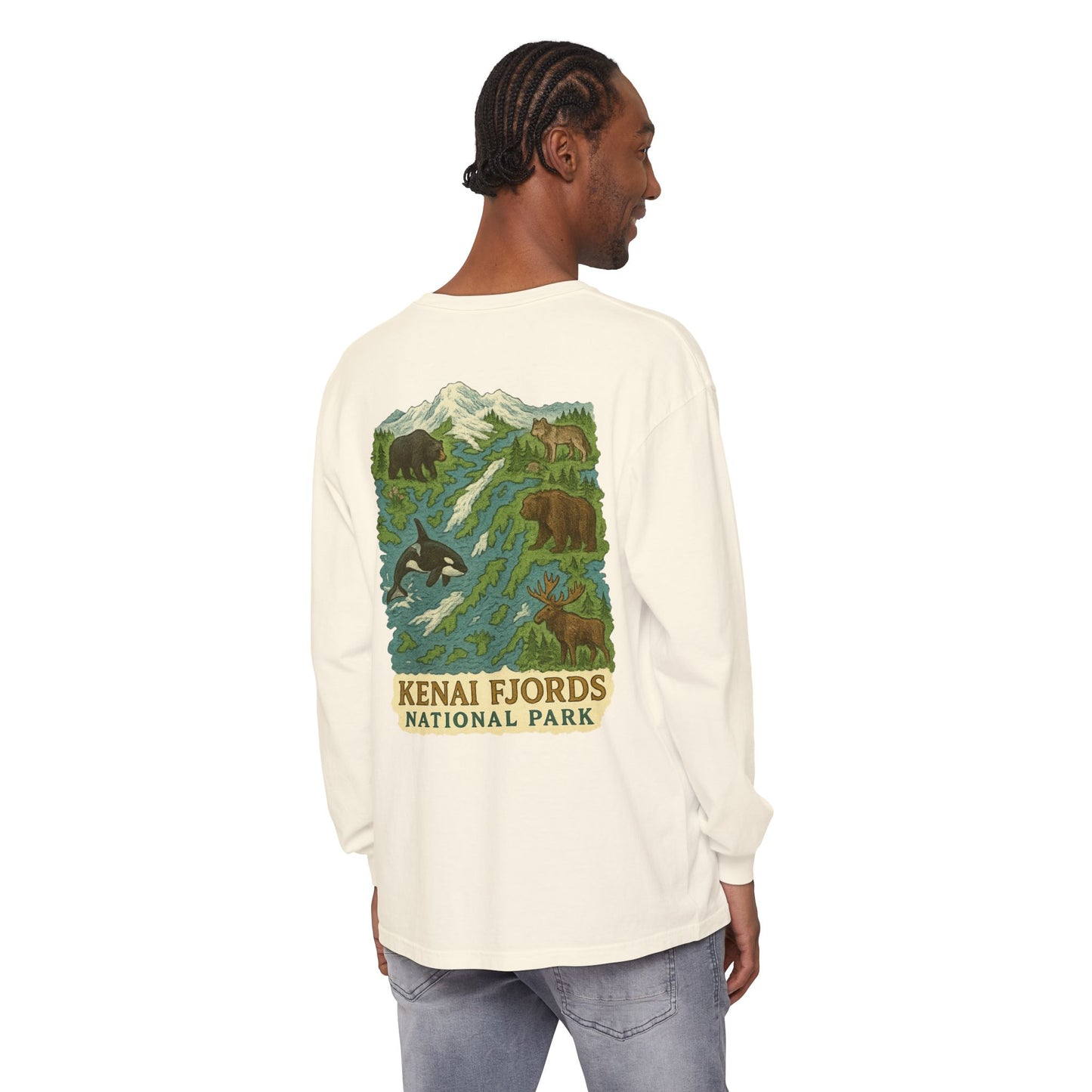 Kenai Fjords National Park Long Sleeve tee