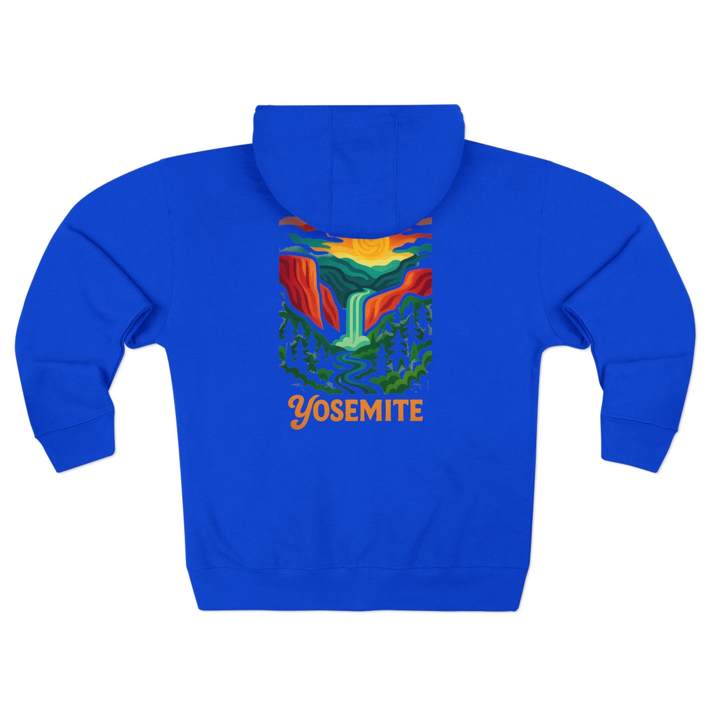Yosemite National Park zip Hoodie