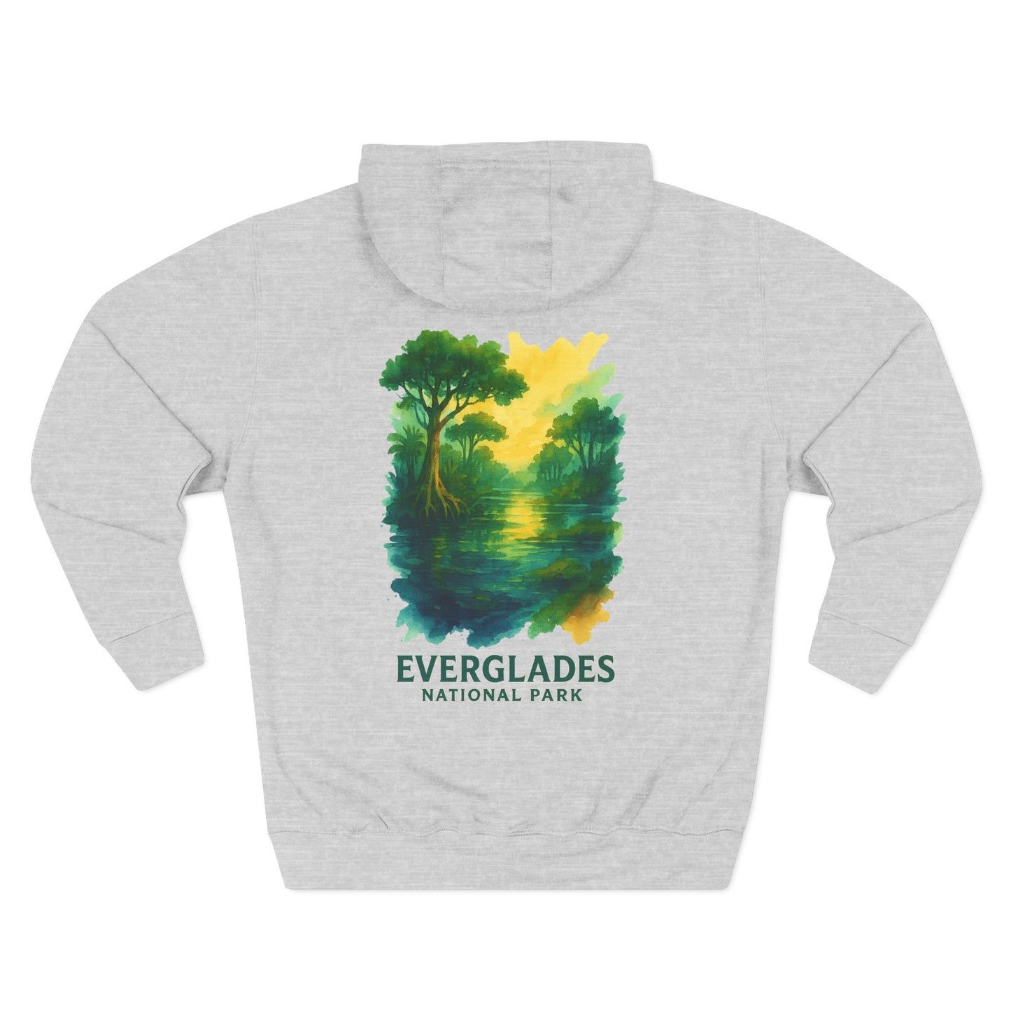 Everglades National Park Watercolor Hoodie