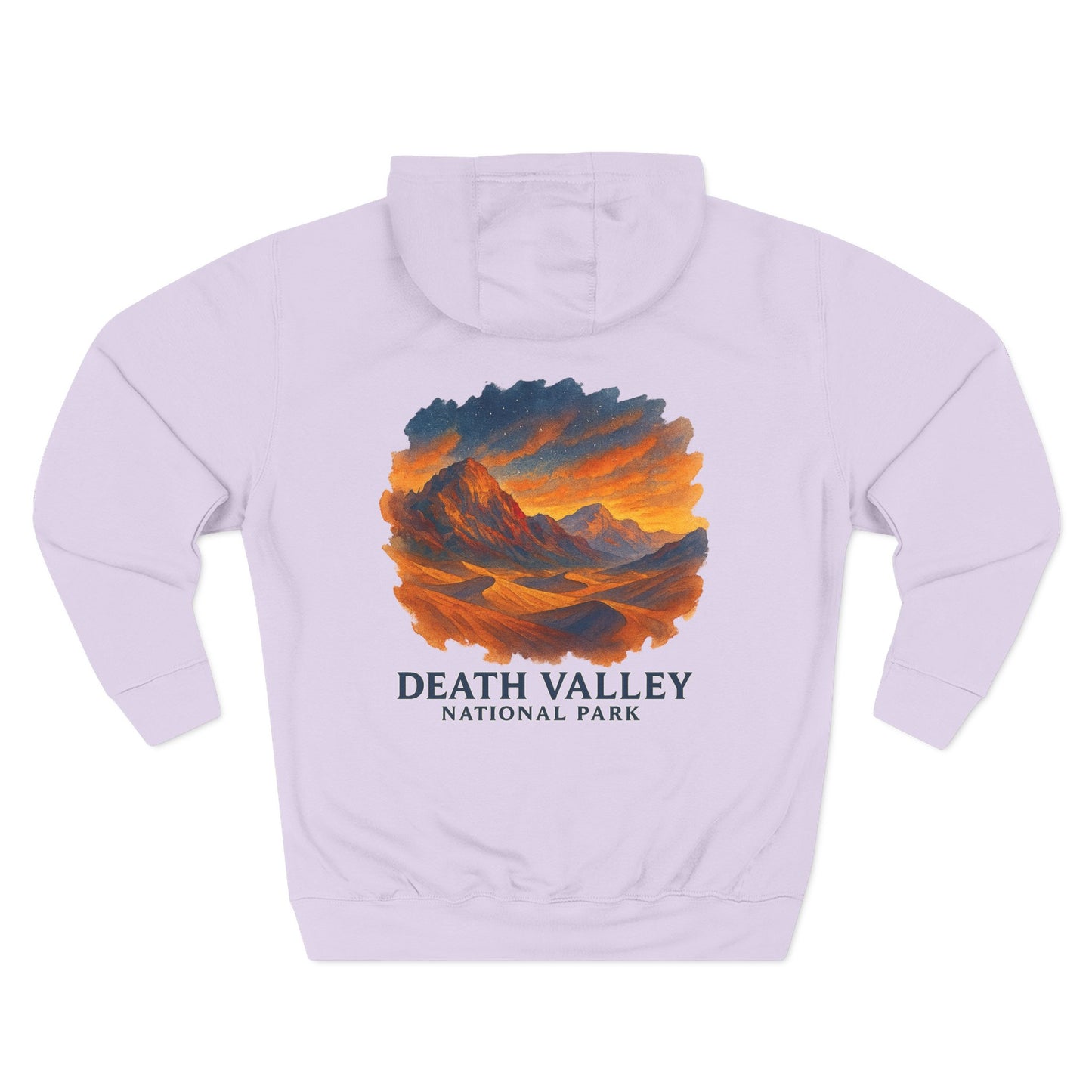 Death Valley National Park Watercolor Hoodie