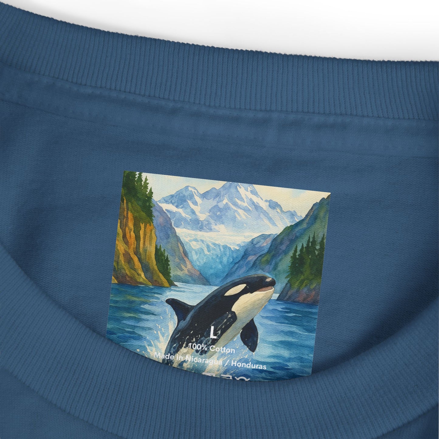 Kenai Fjords National Park Watercolor T-Shirt