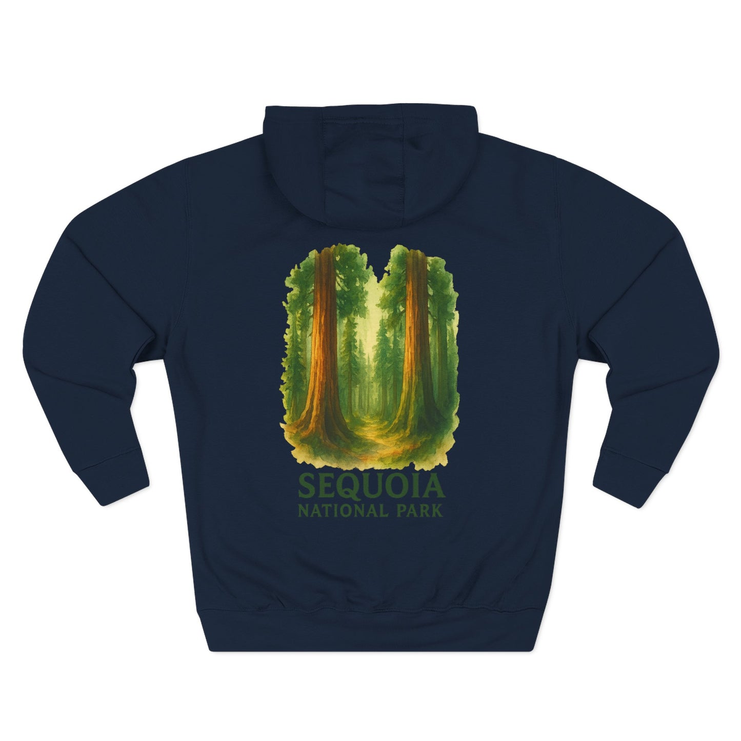 Sequoia National Park Watercolor Hoodie