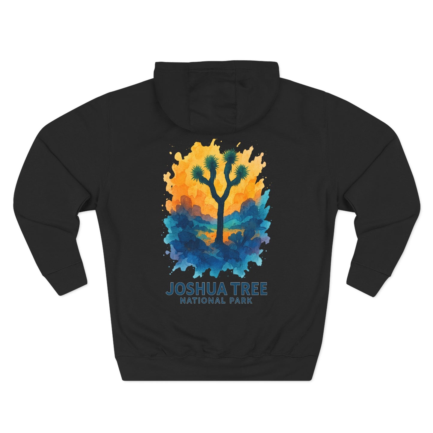 Joshua Tree National Park Watercolor Hoodie
