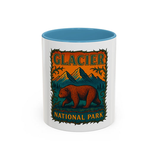 Glacier National Park Grizzly Bear Mug (11oz)