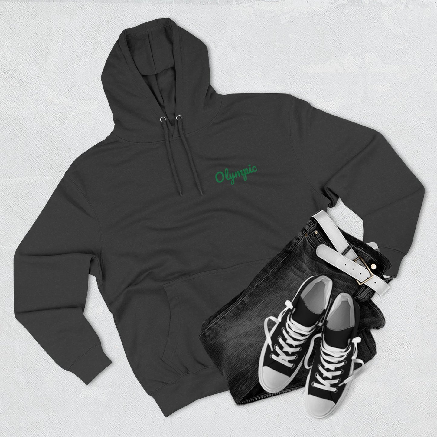 Olympic National Park Watercolor Hoodie