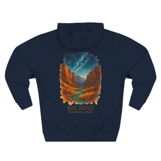 Big Bend National Park Watercolor Hoodie
