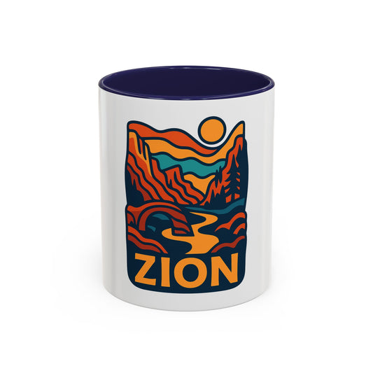 Zion National Park Painted Parks Mug (11oz)