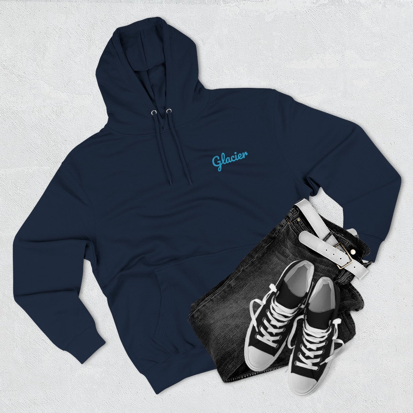 Glacier National Park Watercolor Hoodie