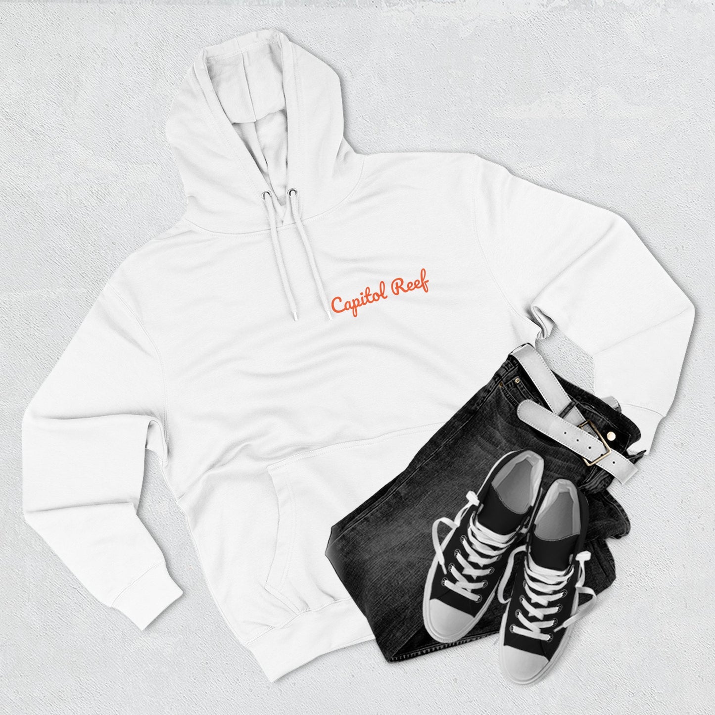 Capitol Reef National Park Watercolor Hoodie