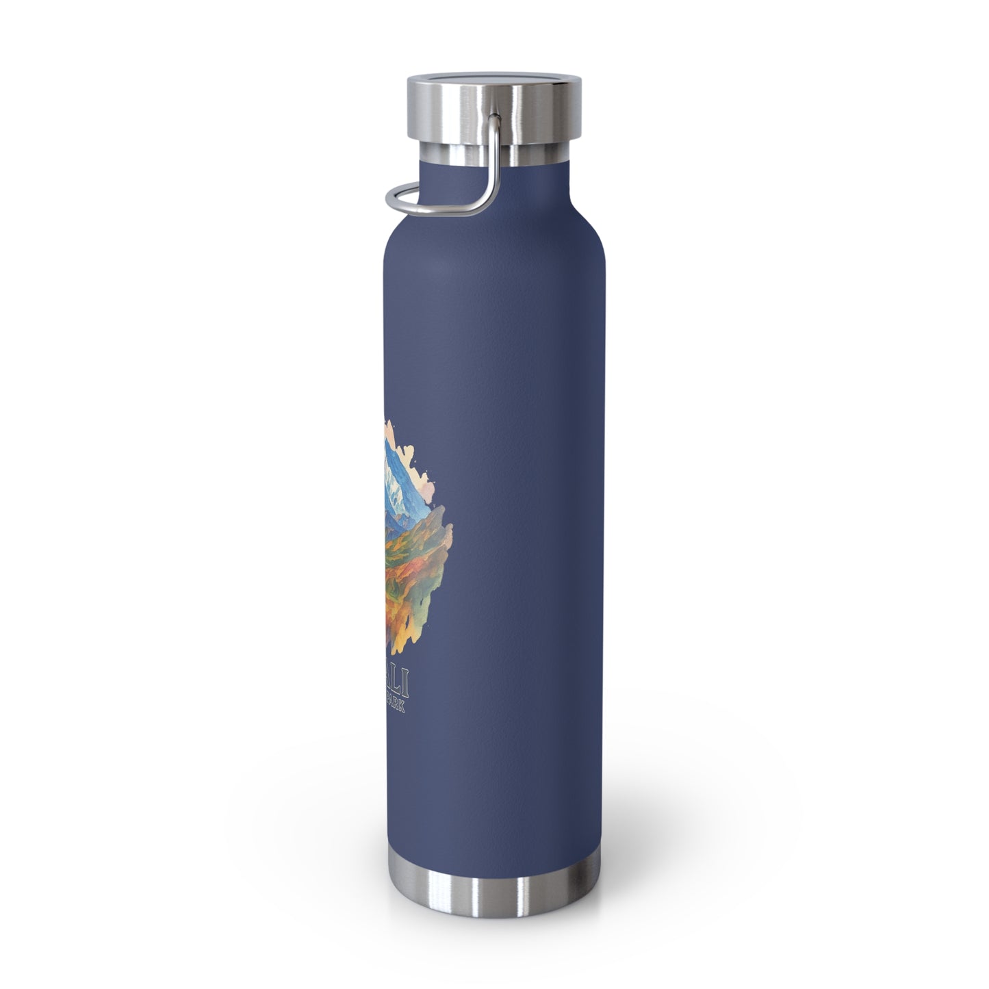 Denali National Park Insulated Water Bottle, Outdoor Adventure Gear, Travel Mug, Hiking Gift, Eco-friendly Drinkware, Nature Lover's Bottle