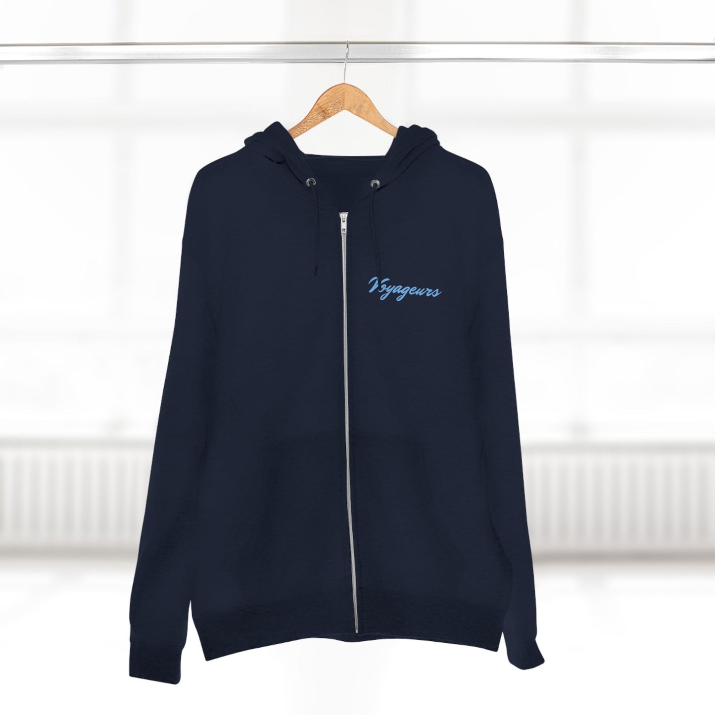 Voyageurs National Park Hoodie — Northern Lights Canoe Zip-Up