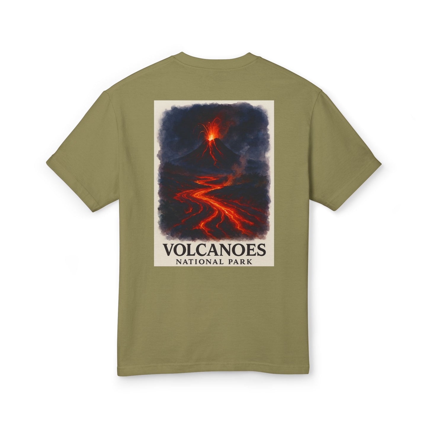 Volcanoes National Park Watercolor T-Shirt