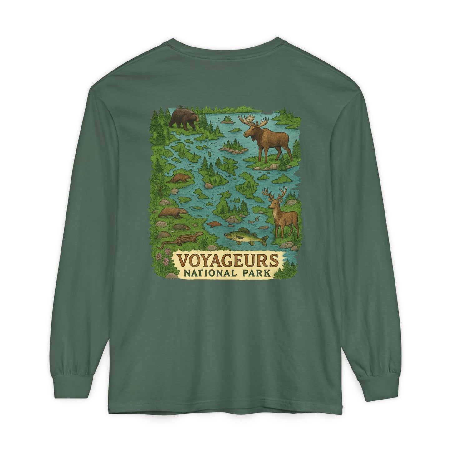 Voyageurs National Park Long Sleeve Tee