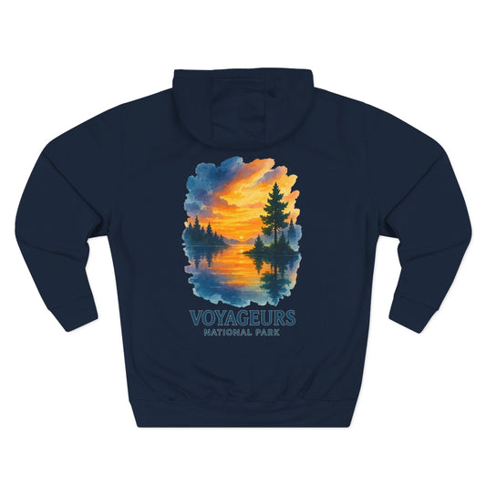 Voyageurs National Park Watercolor Hoodie