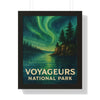 Voyageurs National Park Framed Vertical Poster | Painted Parks