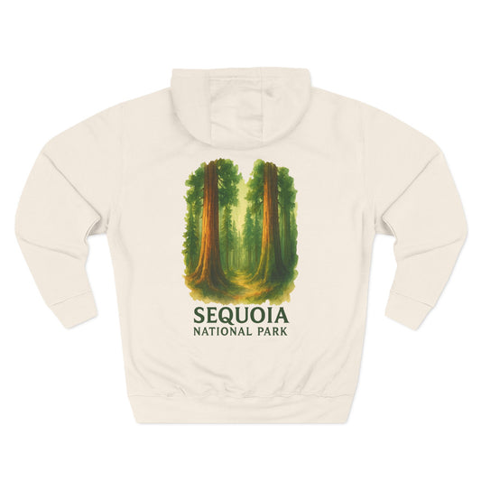 Sequoia National Park Watercolor Hoodie
