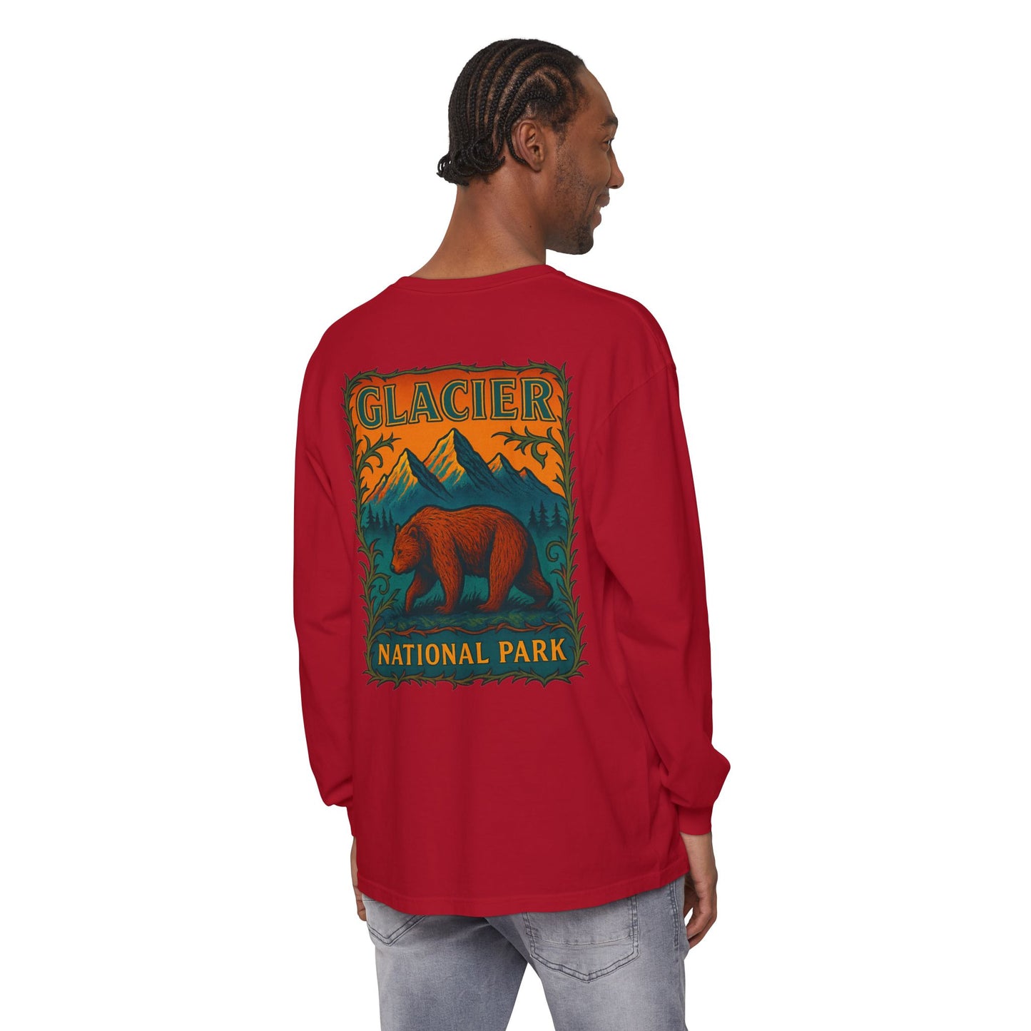 Glacier National Park Long Sleeve Tee