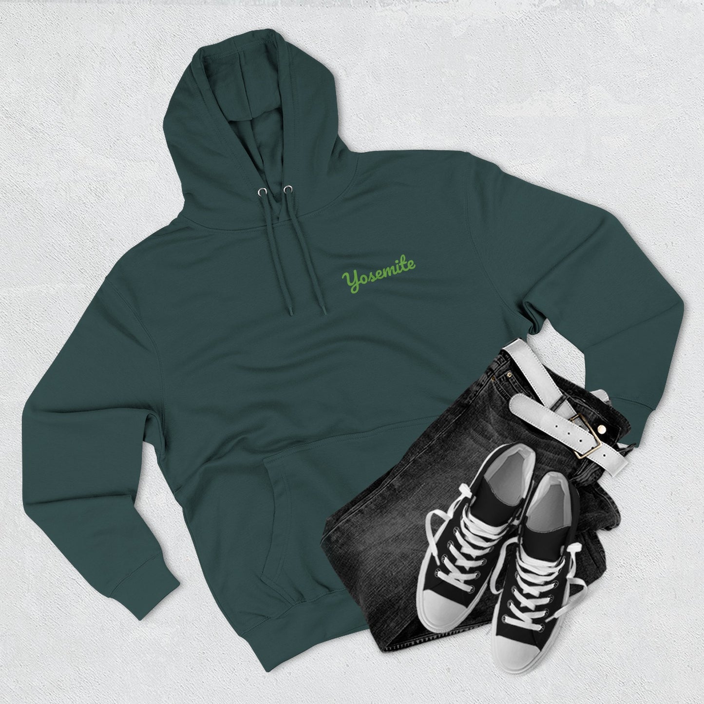 Yosemite National Park Watercolor Hoodie