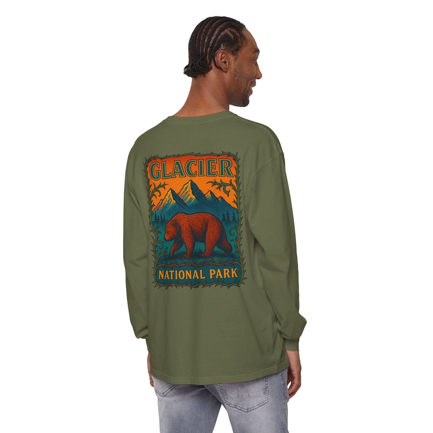 Glacier National Park Long Sleeve Tee