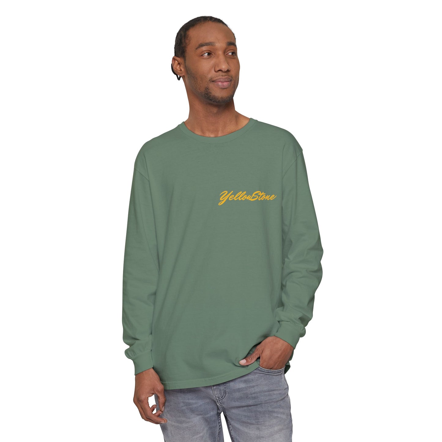 Yellowstone National Park Quad Bear Long Sleeve T-Shirt