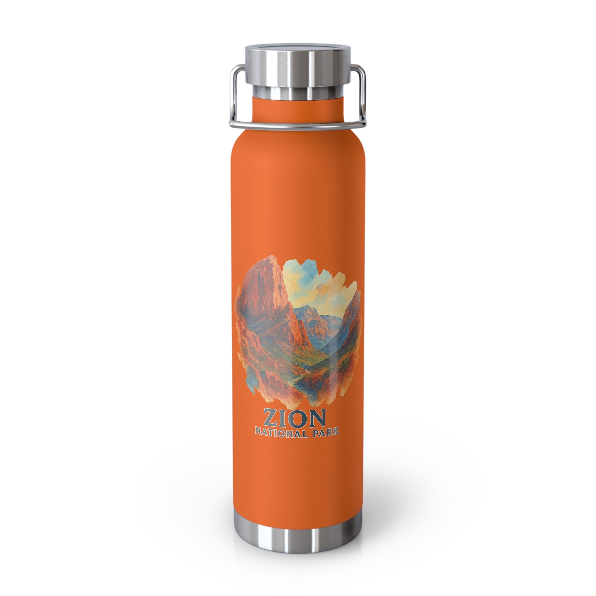 Zion National Park Copper Insulated Bottle – Painted Parks