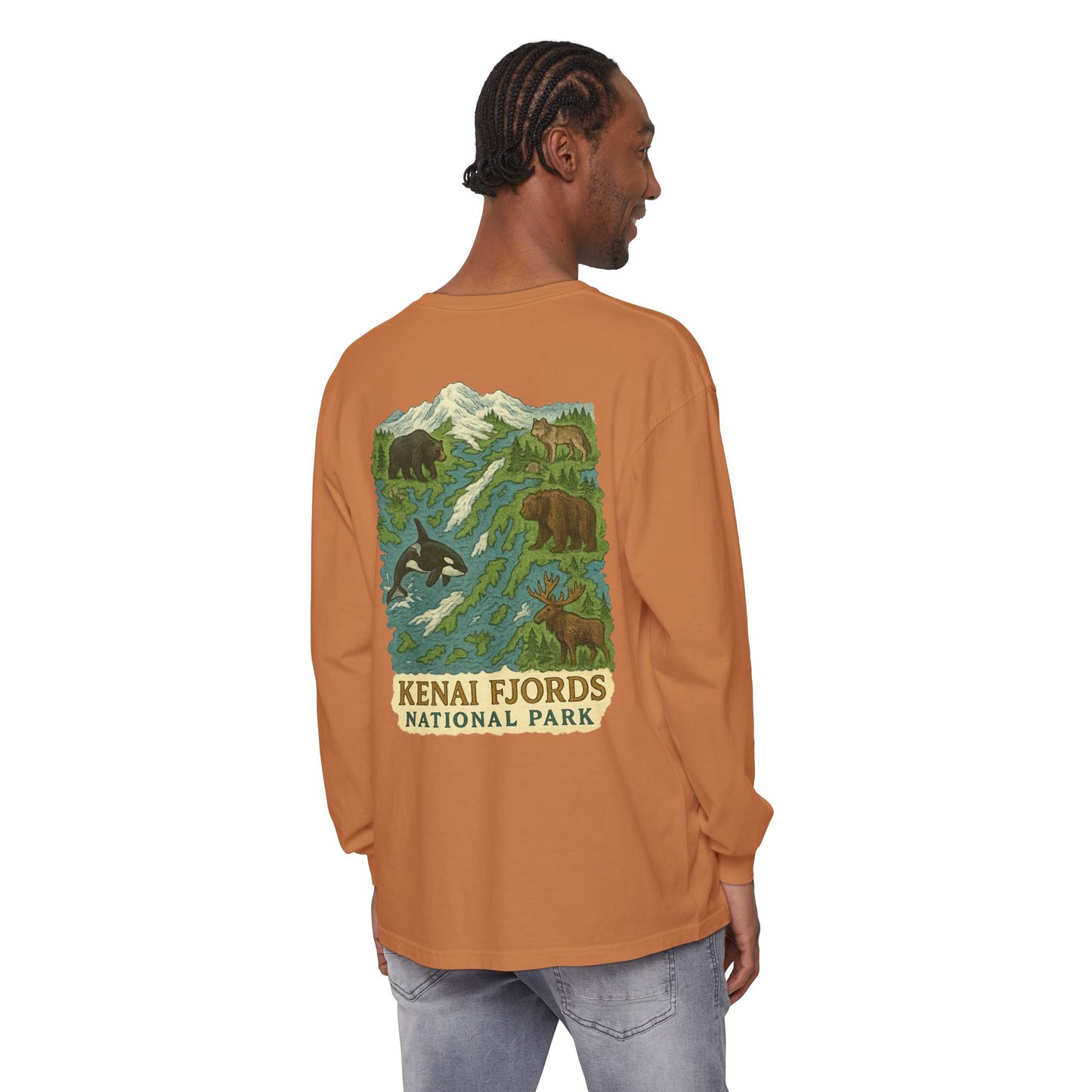 Kenai Fjords National Park Long Sleeve tee