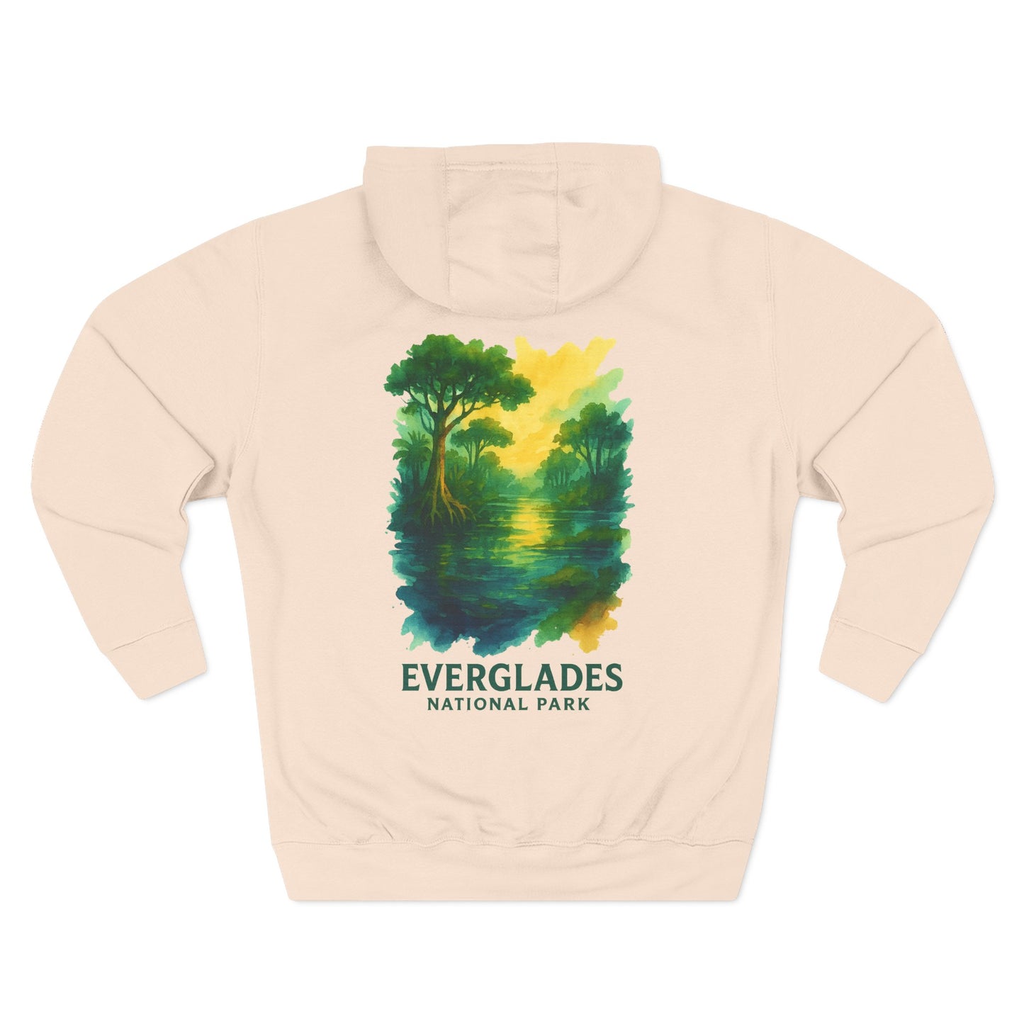 Everglades National Park Watercolor Hoodie