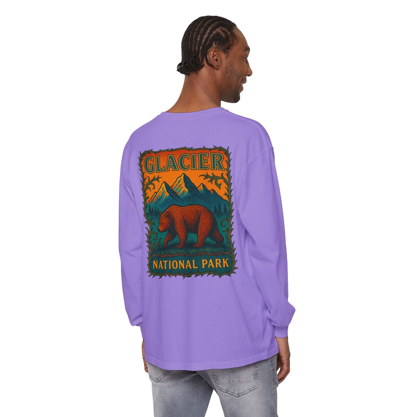 Glacier National Park Long Sleeve Tee