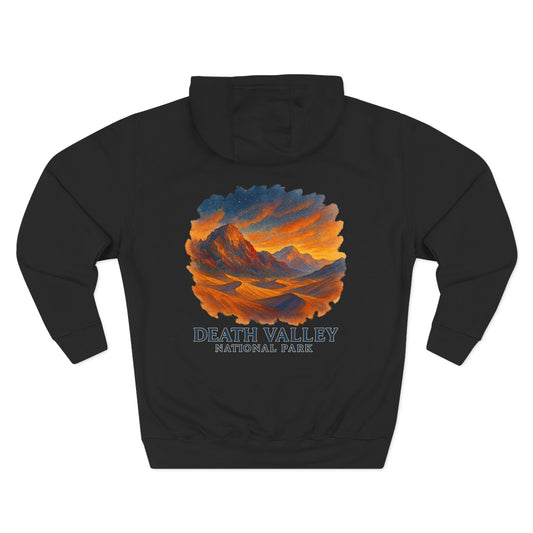 Death Valley National Park Watercolor Hoodie