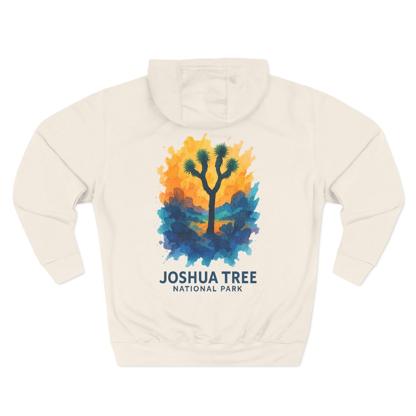 Joshua Tree National Park Watercolor Hoodie
