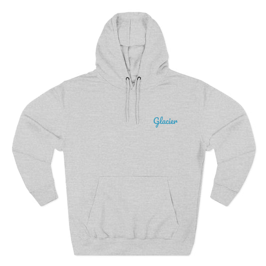 Glacier National Park Watercolor Hoodie