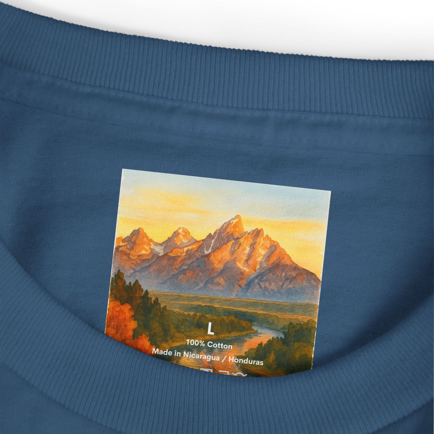 Grand Teton National Park Watercolor T-Shirt