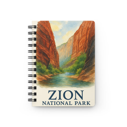 Zion National Park Spiral Bound Journal | Painted Parks
