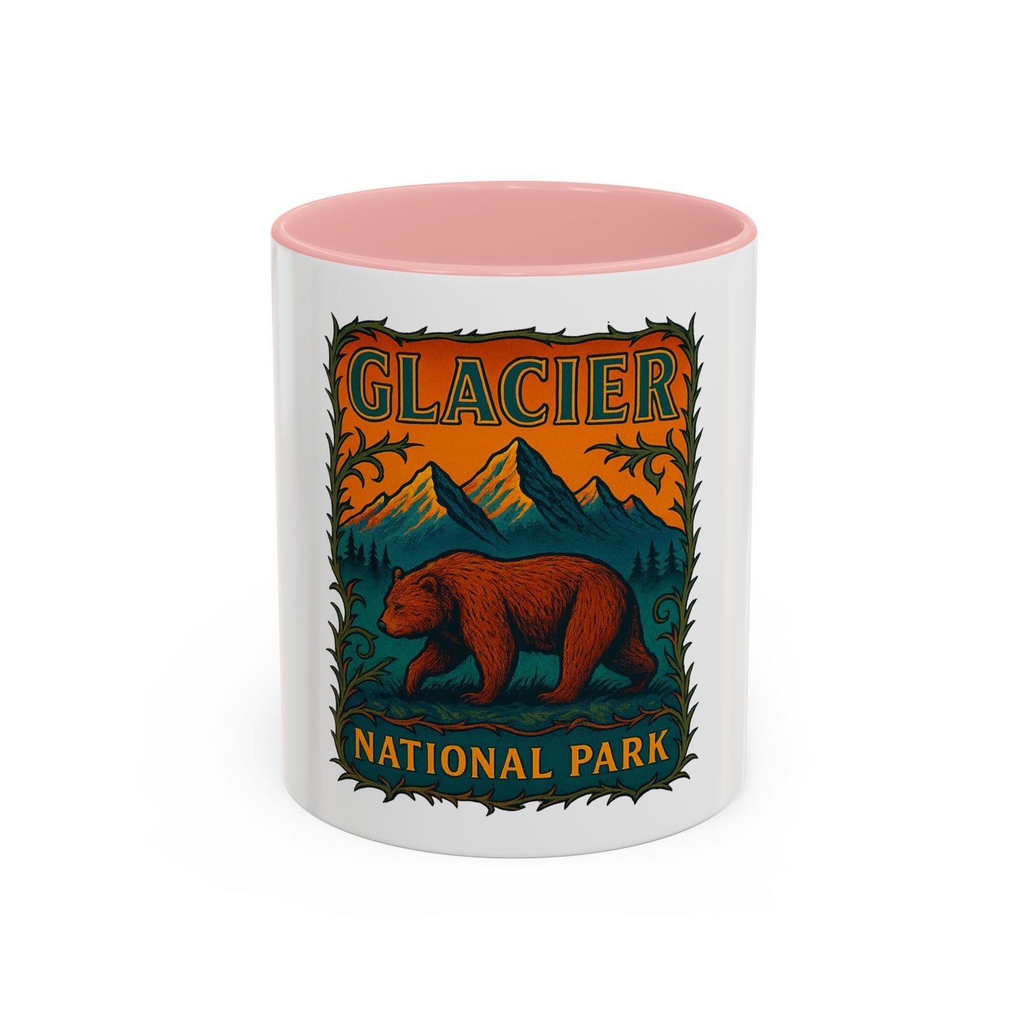 Glacier National Park Grizzly Bear Mug (11oz)