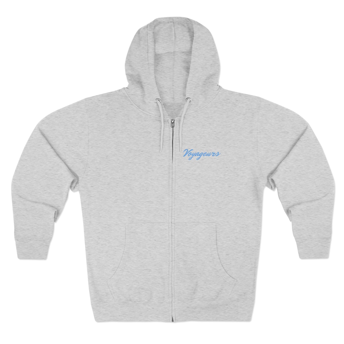 Voyageurs National Park Hoodie — Northern Lights Canoe Zip-Up